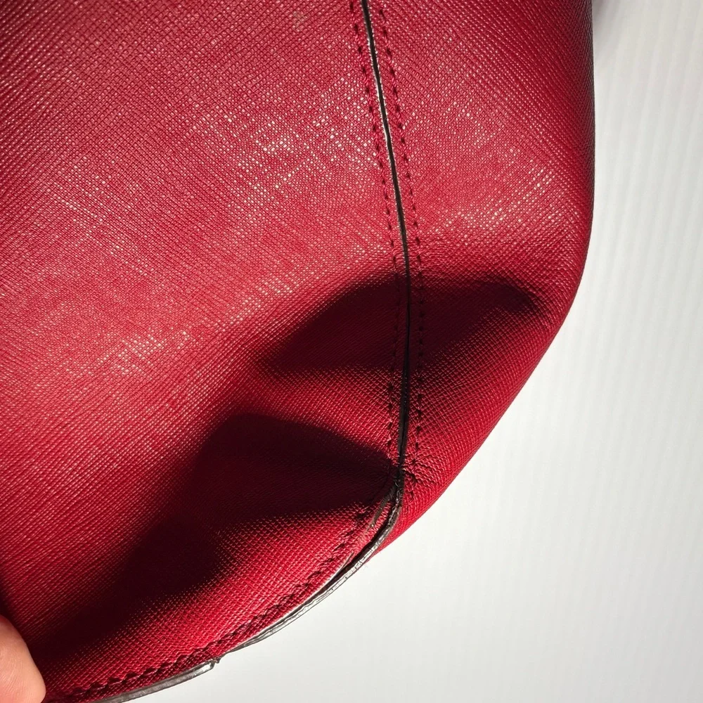 Michael Kors Red Tote Bag